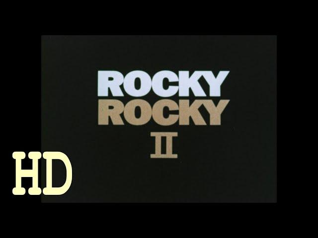 Rocky and Rocky II 30 Second TV Spot Trailer 16mm Double Feature High Definition