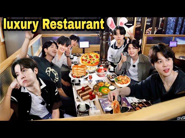 BTS in Luxury Restaurant  // Hindi dubbing // Part-5