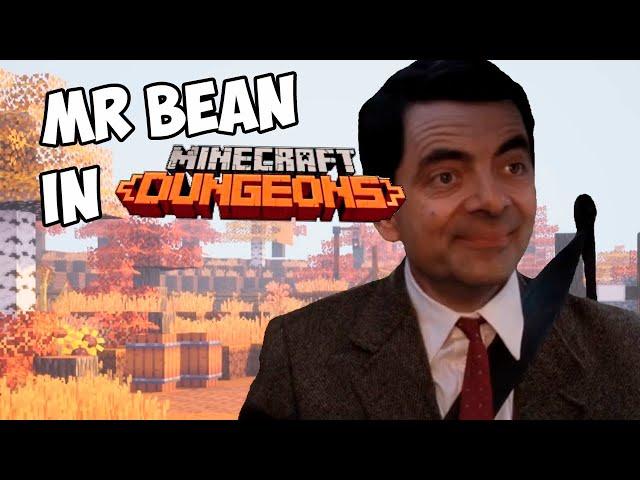 Mr. Bean in Minecraft Dungeons