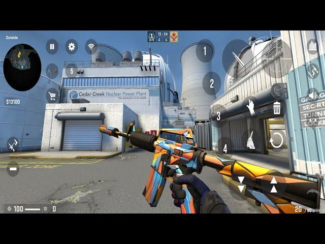 CS:GO MOBILE | CSMOS V7 UPDATE BY @Billflx ANDROID NUKE GAMEPLAY!!