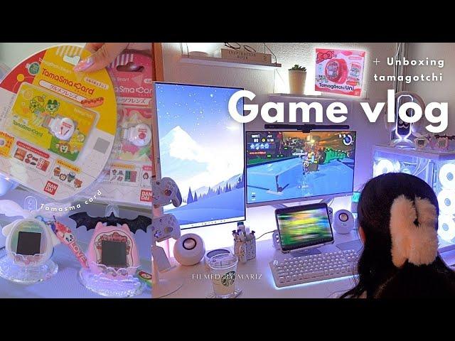 Game vlog ⁞ Working adults escaping reality with Tamagotchi ⁞ Working in games! Salmon Run  ⁞