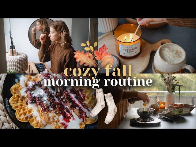 COZY FALL MORNING ROUTINE ️