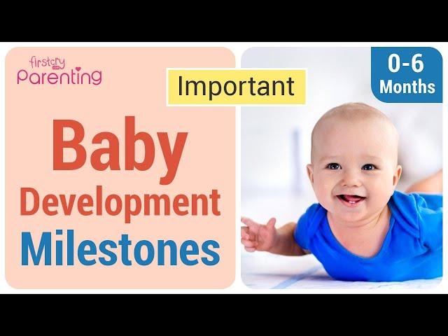 Baby Development Milestones Month By Month ( 0-6 Months)