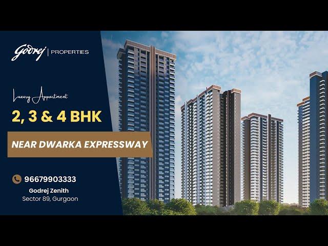 Godrej Zenith | Luxury Residential in Sector 89, Gurgaon | Property Walkthrough | 9667990333