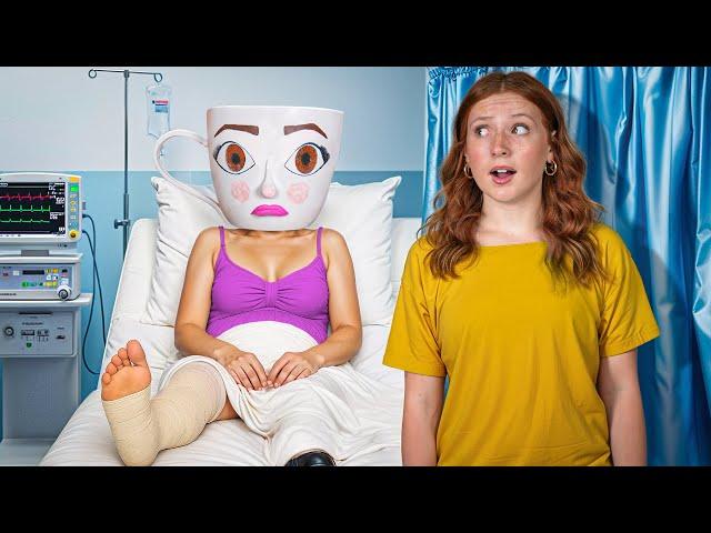 I SNUCK INTO BALLERINA CAPPUCCINA'S HOSPITAL ROOM IN REAL LIFE!