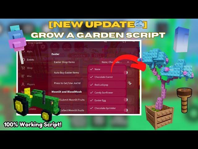 Grow a Garden Script [NOT PATCHED] | Dupe Fruits + Auto Buy Candy Blossom + Old Server (PC/Mobile)