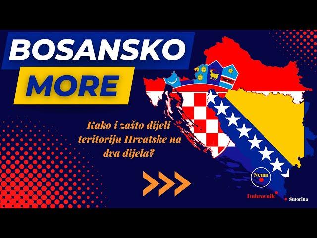 KAKO JE I ZAŠTO MORSKA OBALA BOSNE I HERCEGOVINE DIJELILA HRVATSKU TERITORIJU? | Neum | Fabula Docet