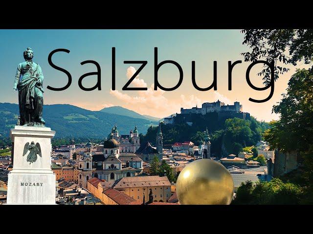 Salzburg . Diese Route solltest Du vorher kennen. Salzburg erleben in 4 Stunden (Österreich)