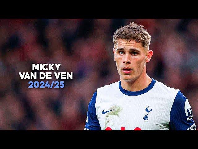 Micky Van de Ven 2024/25 - Crazy Defensive Skills, Tackles & Speed | HD