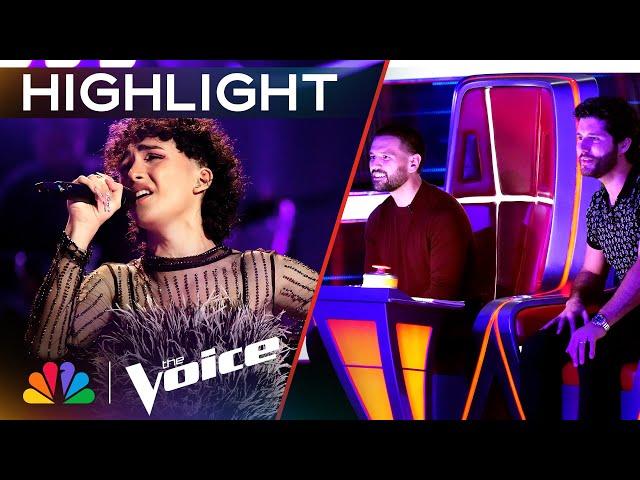 Frank Garcia Delivers an INCREDIBLY MOVING Performance of "El Triste" | The Voice Knockouts | NBC