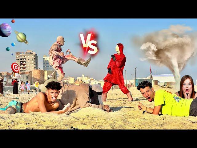 اول مواجهة بين سفاح البشر vs سفاح التجمع  تخيلوا حصل اي ؟!