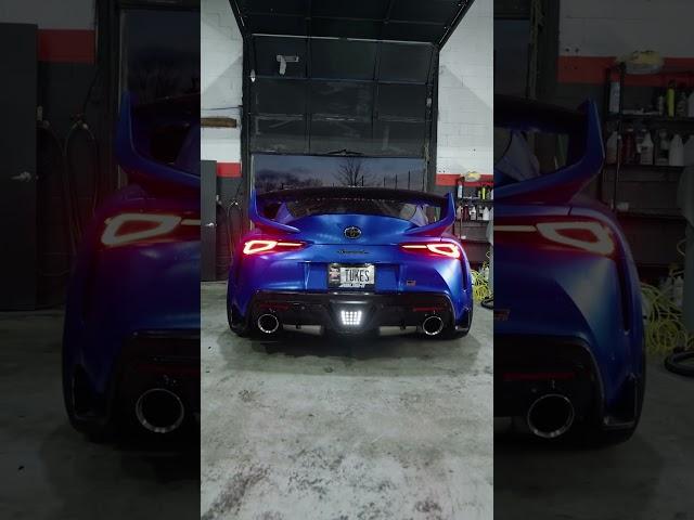 LOUD MK5 Supra Exhaust  #shorts