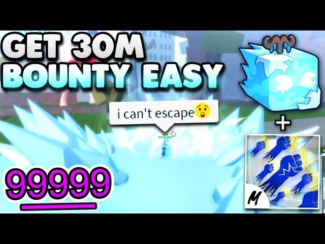 Use This ICE COMBO If You Want FREE BOUNTY... (Blox Fruits)