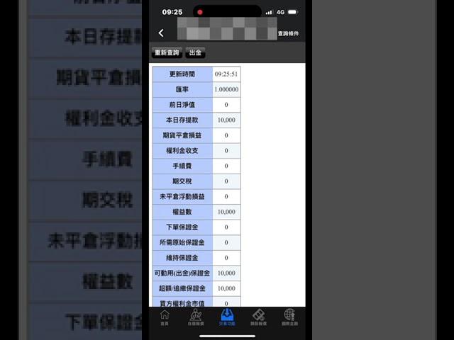 【大昌期貨】海外期貨『保證金出金』步驟  - 蘋果iOS版