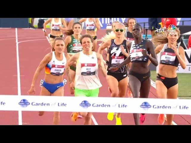 Lululemon Athlete Nikki Hiltz BEATS Athing Mu To Win 1500m Finals - USATF Outdoor Championships 2023