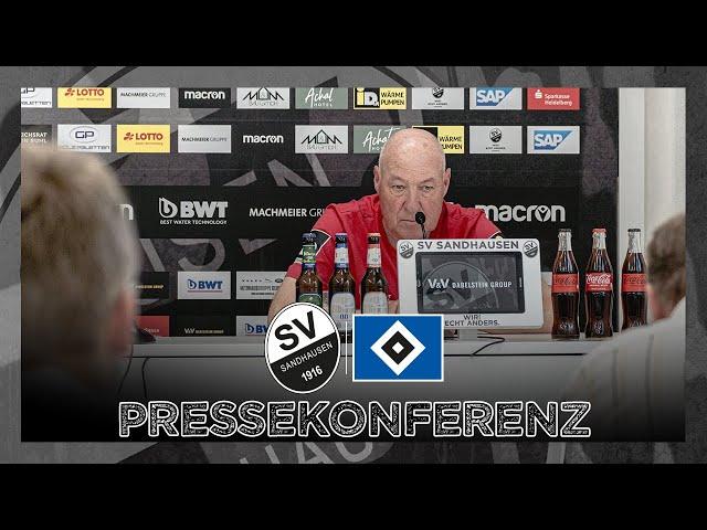 Pressekonferenz | SV Sandhausen - Hamburger SV