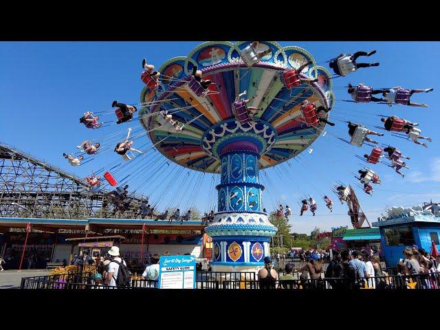 Vancouver Playland (Amusement Park) | Walk and Ride | Joyous and Fun for all ages| the PNE