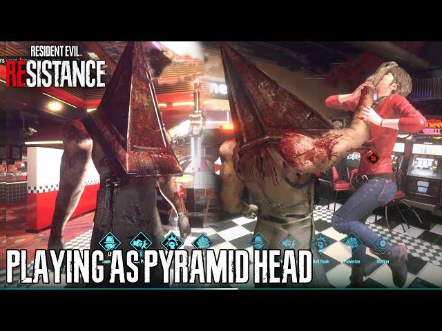 RESIDENT EVIL Resistance - Playing as Pyramid Head (MOD)