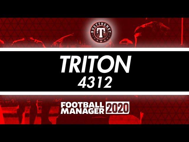 Triton 4312 is a SEXY Narrow Tactic For Football Manager 2020