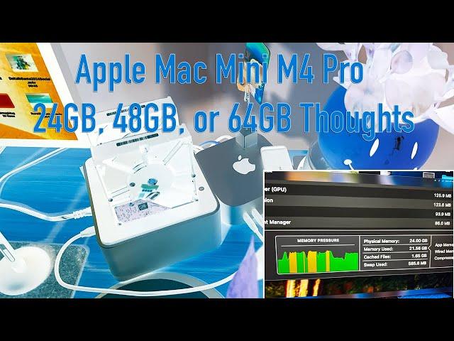 Mac Mini M4Pro Memory Thoughts if Indecisive Like Me