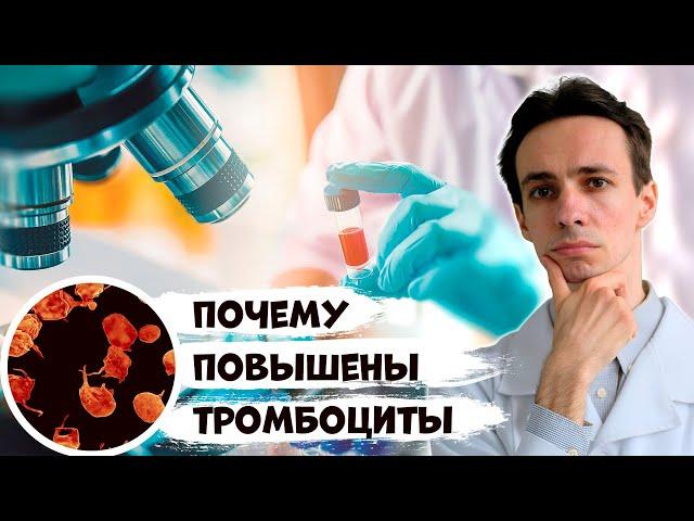 Почему повышены тромбоциты в анализе крови? Что делать? Советы врача