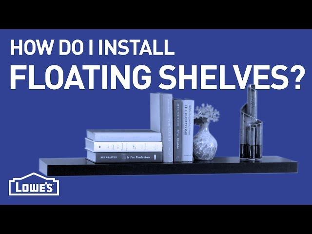 How Do I Install Floating Shelves? | DIY Basics