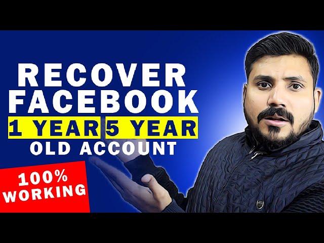 How To Recover Old Facebook Account Without Email Password and Number | Recover Facebook Account