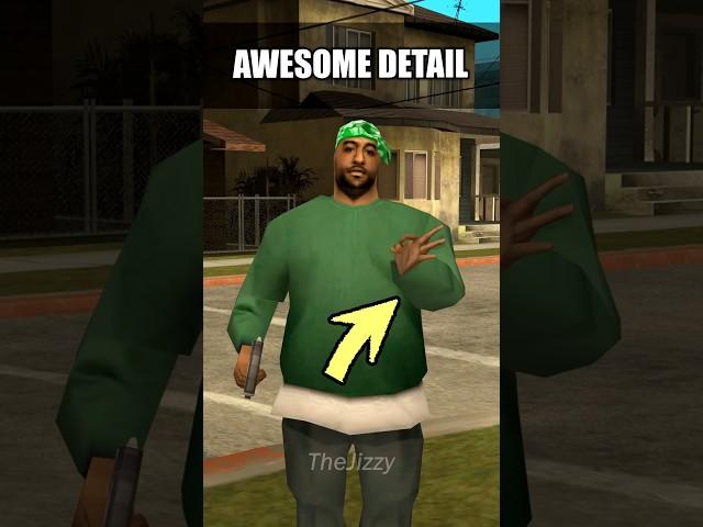 5 IMPRESSIVE DETAILS HIDDEN IN GTA SAN ANDREAS! #gta #gtasanandreas #facts