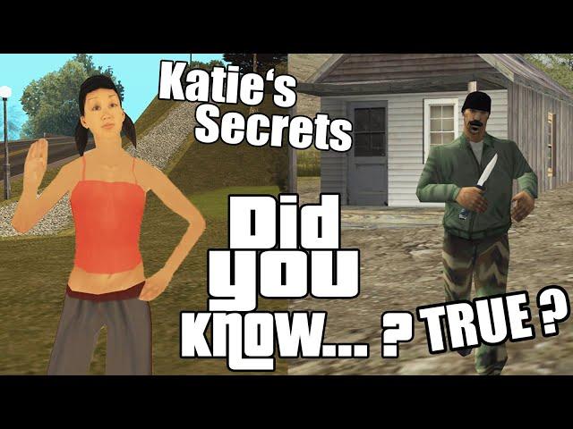 GTA San Andreas Secrets and Facts 47 Back O Beyond, Myths, Katie Zhan, Mysteries