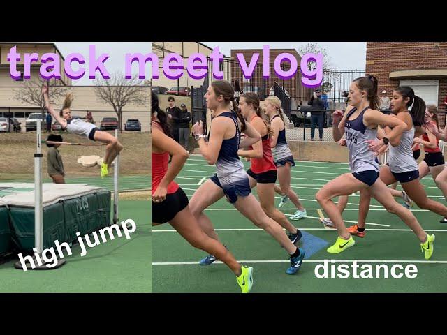 TRACK MEET VLOG | high school track