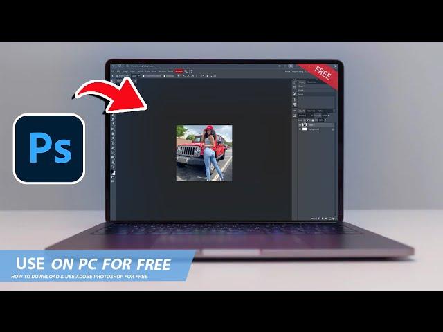 ADOBE PHOTOSHOP: HOW TO DOWNLOAD & USE PHOTOSHOP ON PC / LAPTOP FOR FREE(2024) *UPDATED*