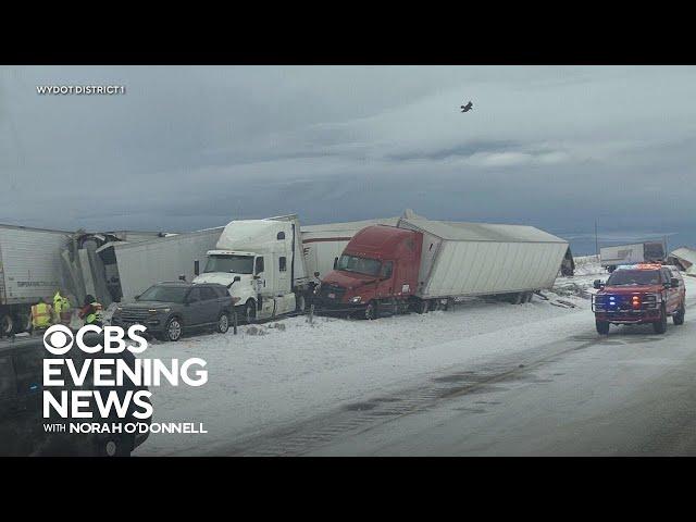 Largest November snowstorm in decades hits Colorado