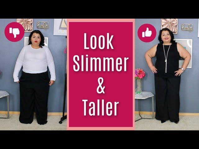 Petite Plus Fashion Tips To Look Slimmer and Taller