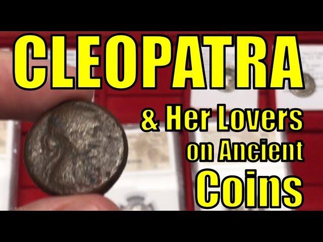 CLEOPATRA & Lovers Julius Caesar Mark Antony ANCIENT Greek Roman COINS Collector Guide #trustedcoins