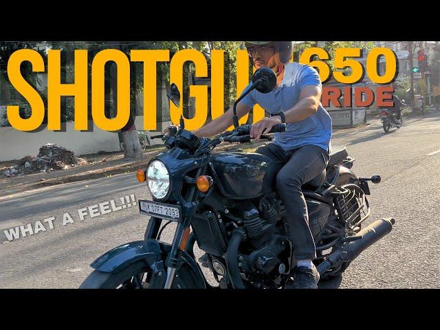 Royal Enfield Shotgun 650 Ride Review || What a Feel || Torqueify #shotgun650 #royalenfield #shotgun