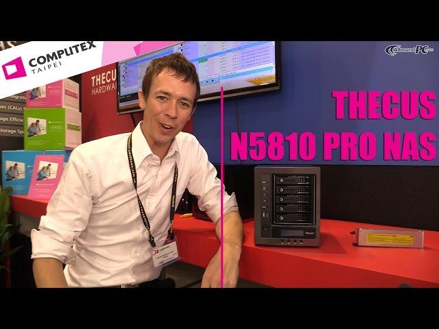 Computex 2015: Thecus N5810 Pro Linux NAS incl. USP  | Allround-PC.com