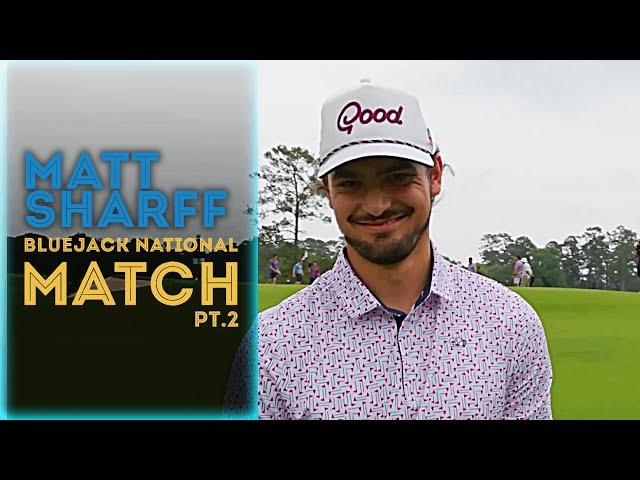 Matt Scharff BlueJack National Round 2 - - #golf #goodgood #goodgoodgolf