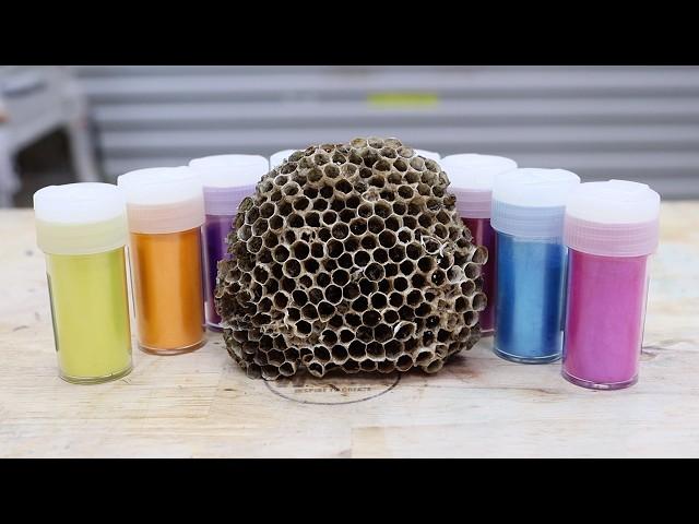 Turning a FREE Wasp Nest into EXPENSIVE Art - Resin Art