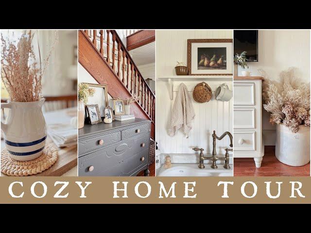 Cozy Home Tour - Simple Cottage Farmhouse Decor