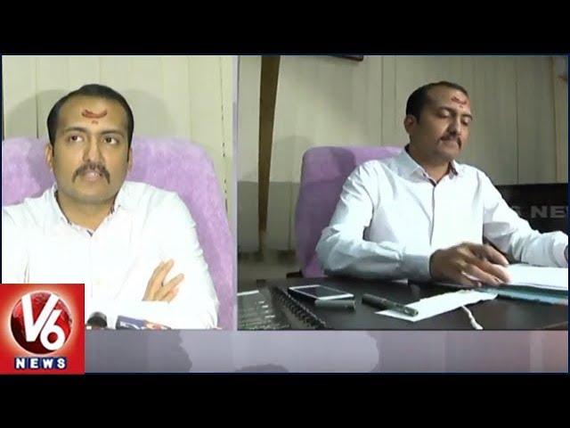 IAS Prashanth Jeevan Patil Assumes Charges As Warangal Urban New Collector | V6 News