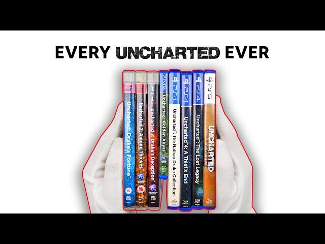 Unboxing Every Uncharted + Gameplay | 2007-2023 Evolution