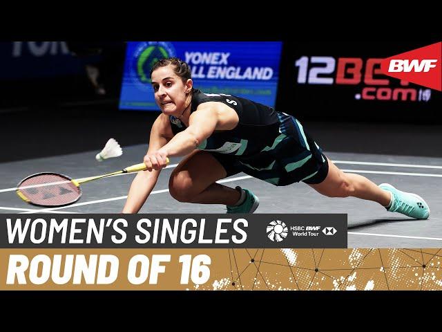 YONEX All England Open 2024 | Wang Zhi Yi (CHN) vs. Carolina Marin (ESP) [5] | R16