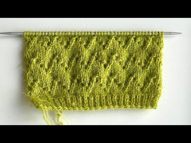 Knitting stitch pattern #28