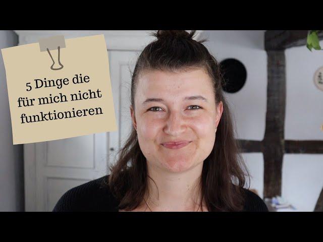 5 nachhaltige Dinge die ich nicht mehr nutze/ mache