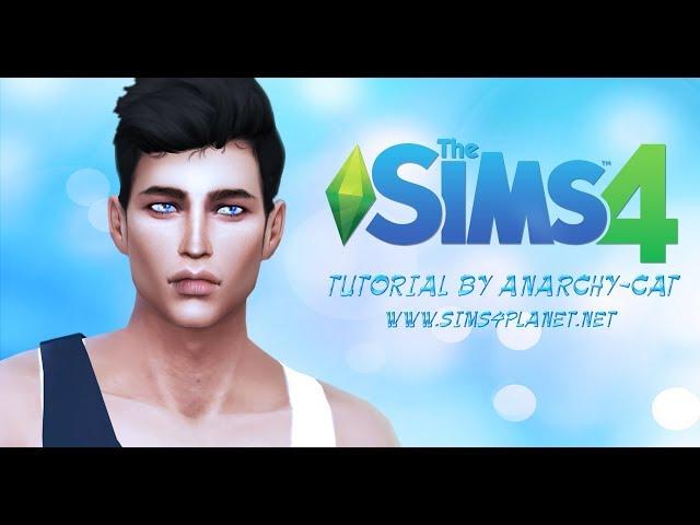 The Sims 4: Создаем текстуру глаза (Вариант №1)