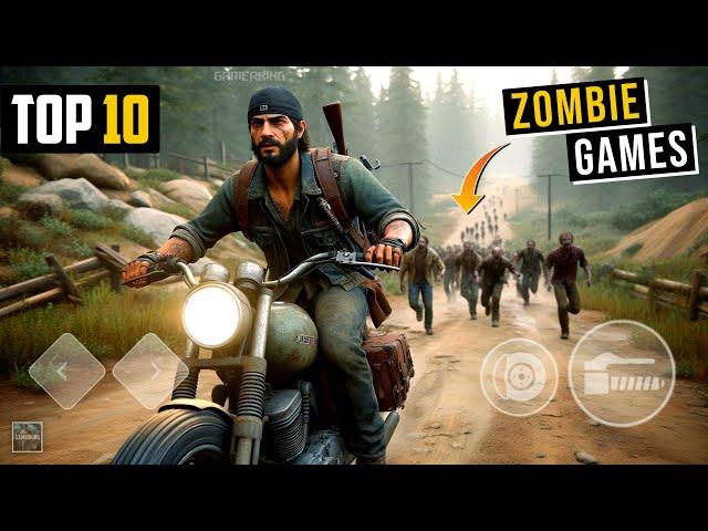 Top 10 Best ZOMBIE Games for Android 2024 | High Graphics Zombie Games On Android