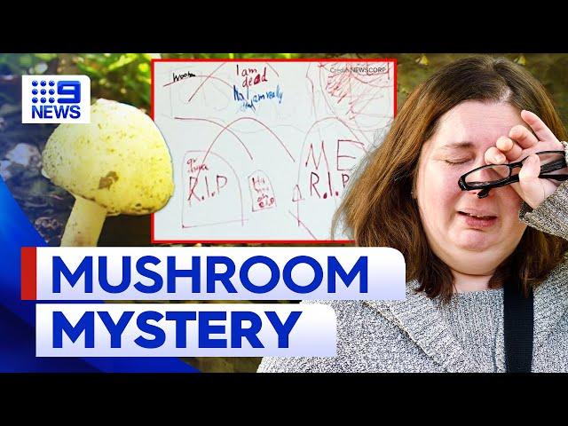 Another twist in suspected mushroom poisoning case | 9 News Australia