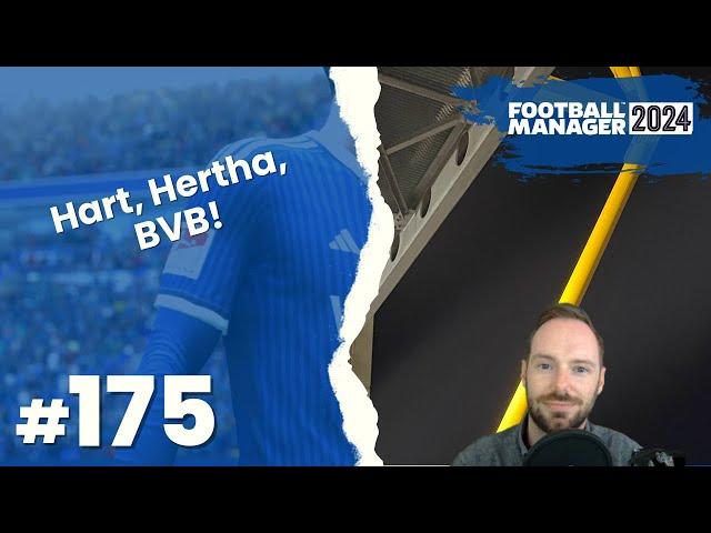 Let's Play Football Manager 2024 - Karriere 2 | #175 - Hart, Hertha, BVB! Derbytime in Dortmund!