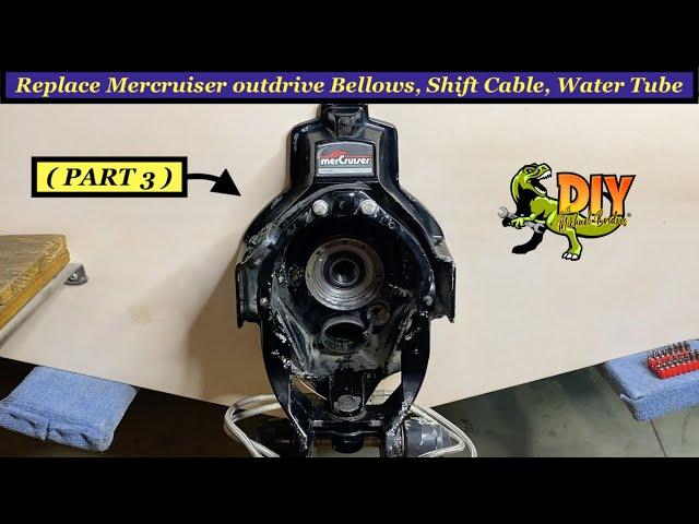 Replace Mercruiser alpha one gen 1(2) outdrive bellows - PART 3