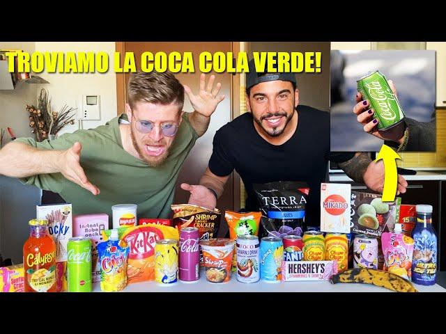 COSA VENDONO NEI SUPERMERCATI CINESI/GIAPPONESI? - CI HANNO TRUFFATO CON LA COCA COLA VERDE!